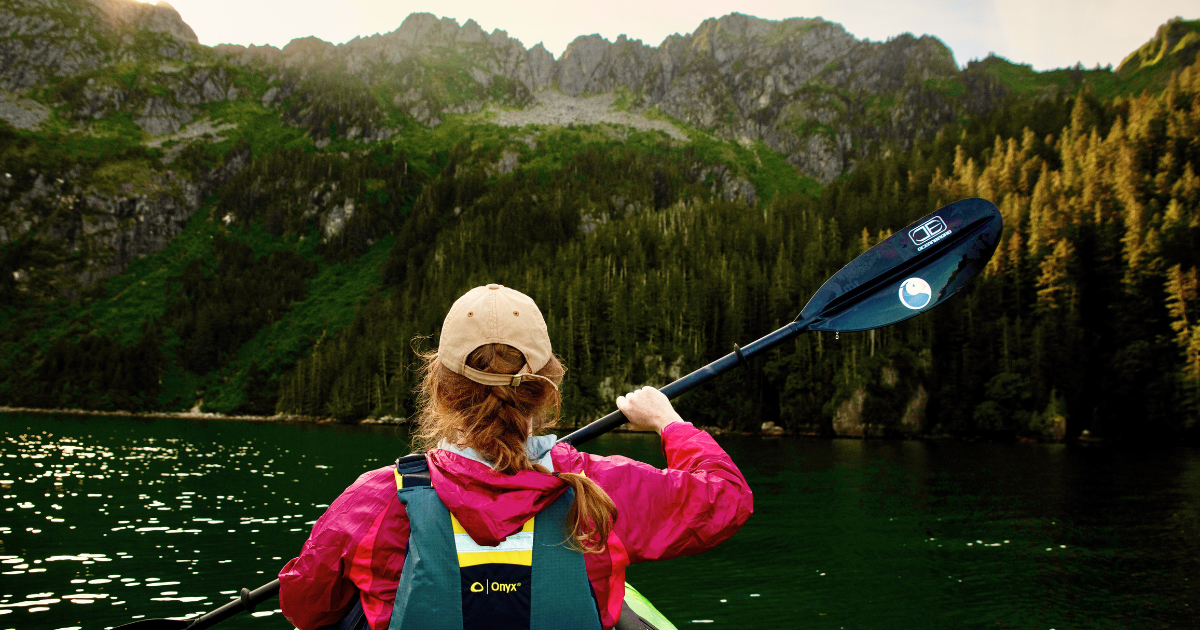 Kayaking in McMullom Cove